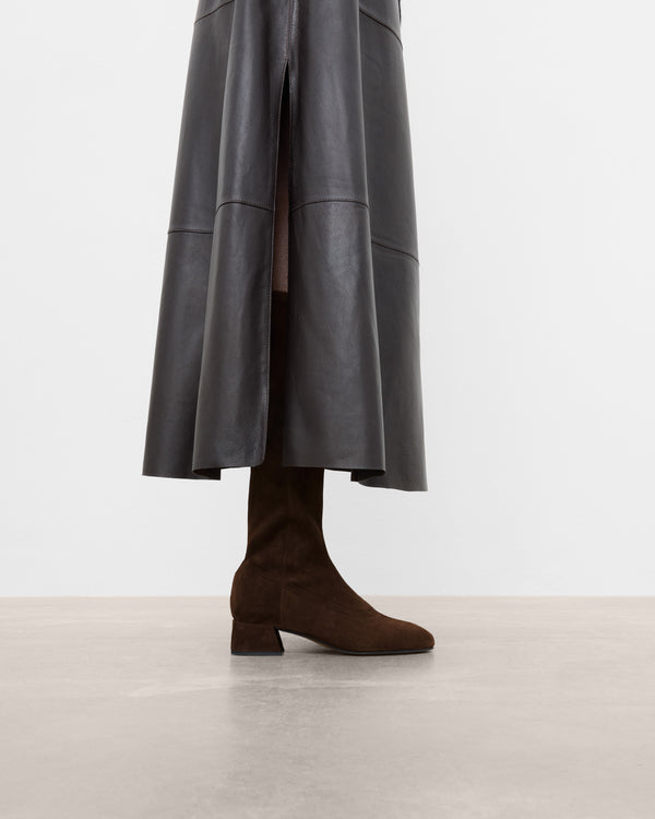 Flattered Eden Suede Chocolate