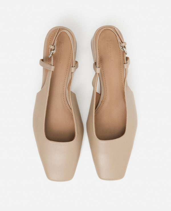 Flattered Elin Leather Beige