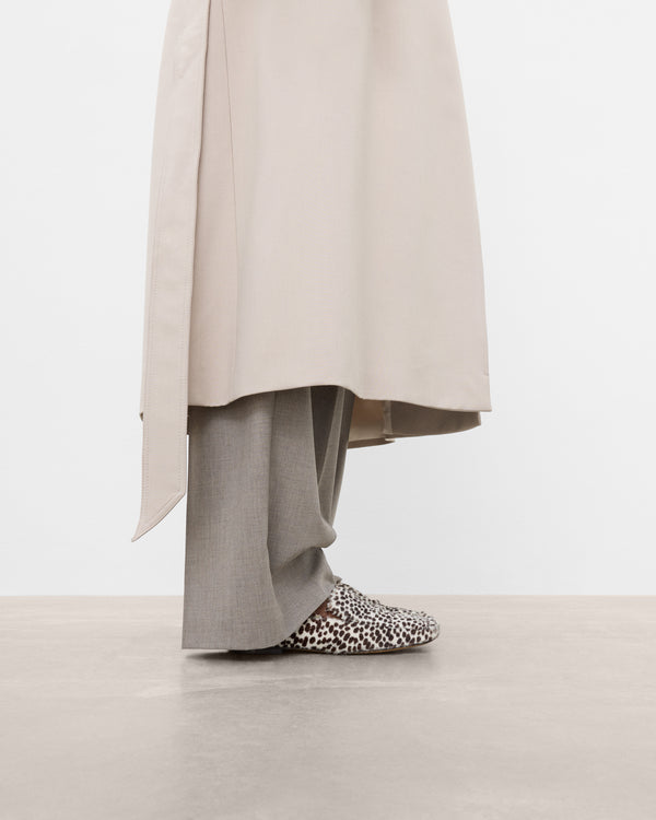 Flattered Ellis Leather Hair Chocolate Dot