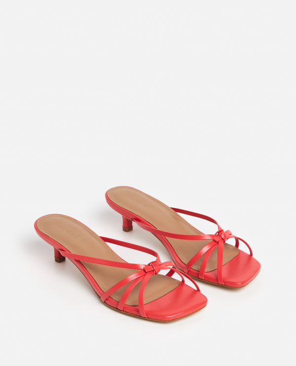 Flattered Eunisa Leather Poppy Red