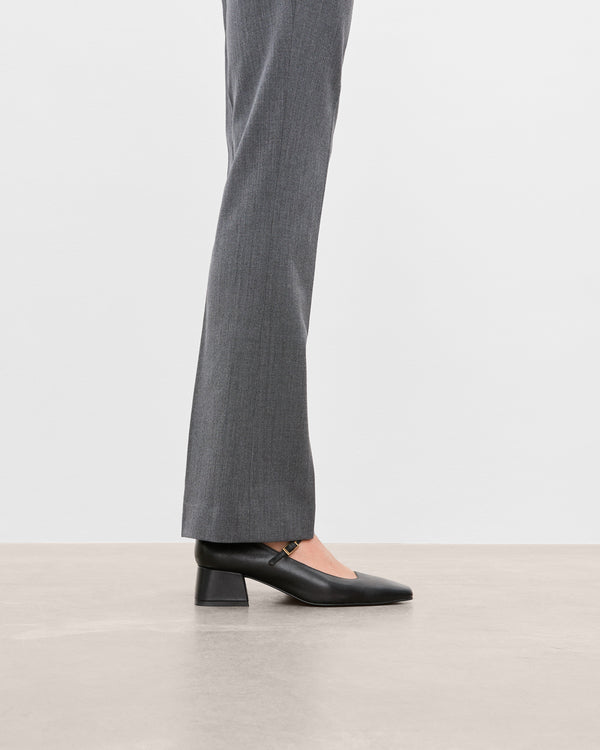 Flattered Evan Leather Black