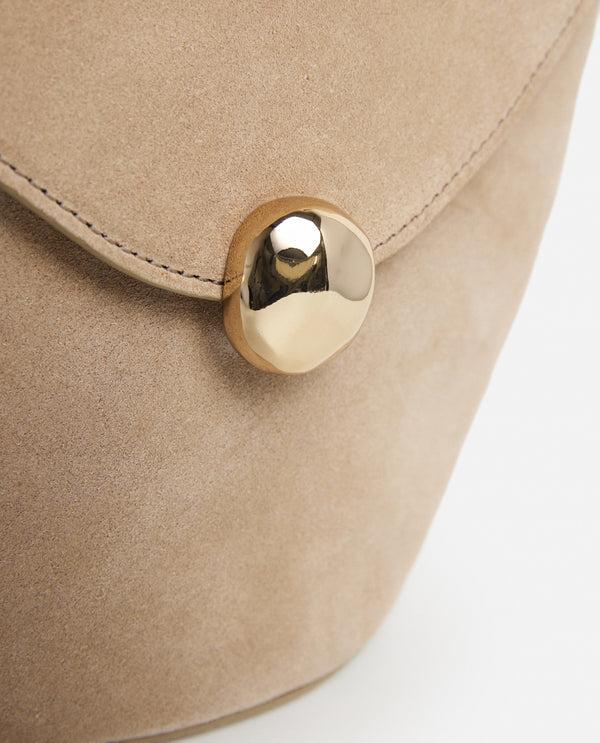 Flattered Evelina Handbag Suede Sand