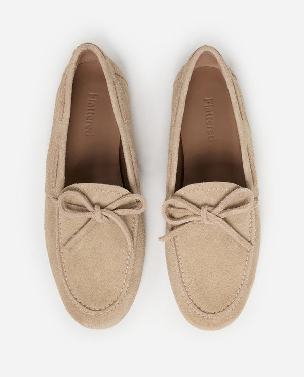 Flattered Fatima Suede Sand