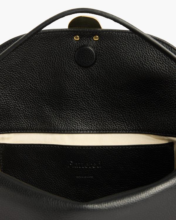 Flattered Hanna Grande Bag Grained Leather Black