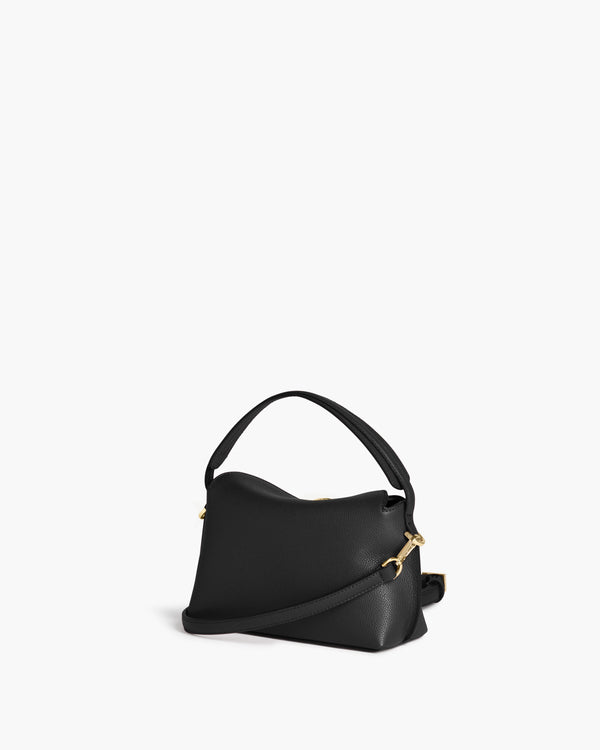 Flattered Hanna Mini Bag Grained Leather Black