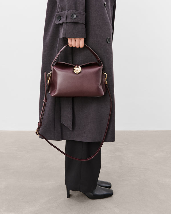 Flattered Hanna Mini Bag Leather Burgundy