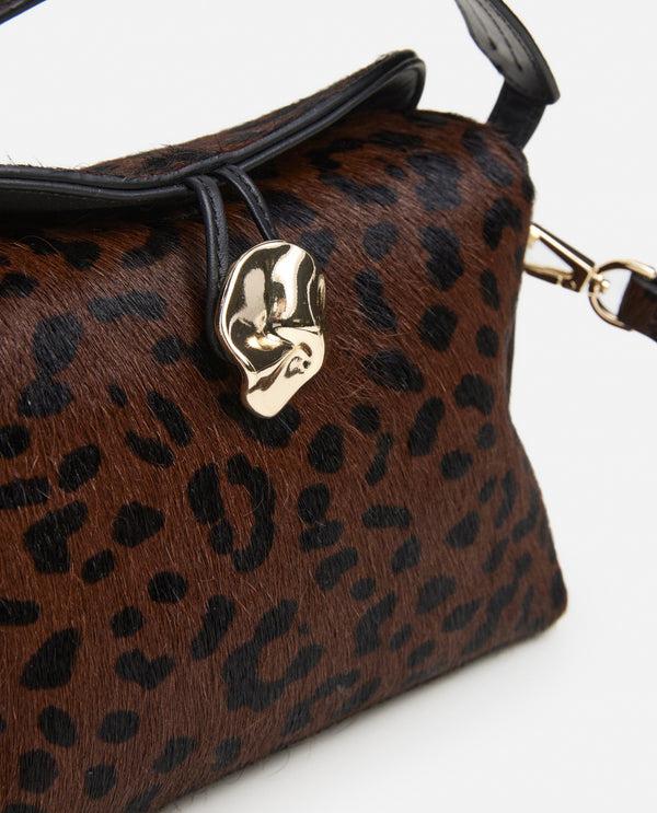 Flattered Hanna Mini Bag Leather Hair Leo