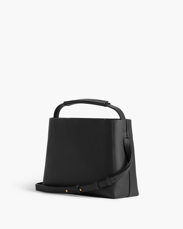 Flattered Hedda Grande Handbag Leather Black