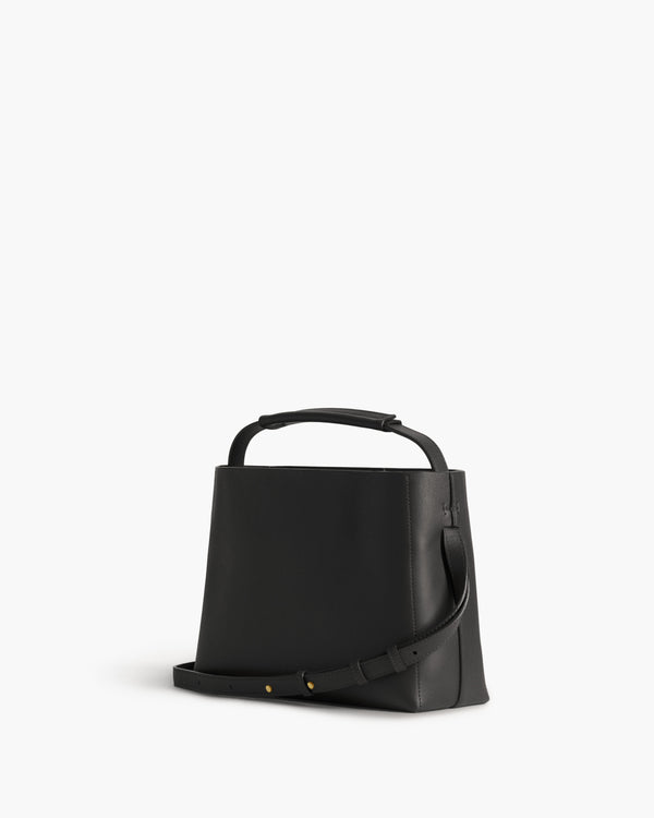 Flattered Hedda Midi Handbag Leather Black