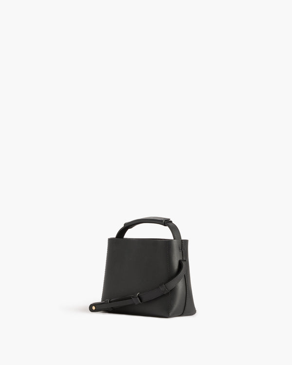 Flattered Hedda Mini Handbag Leather Black