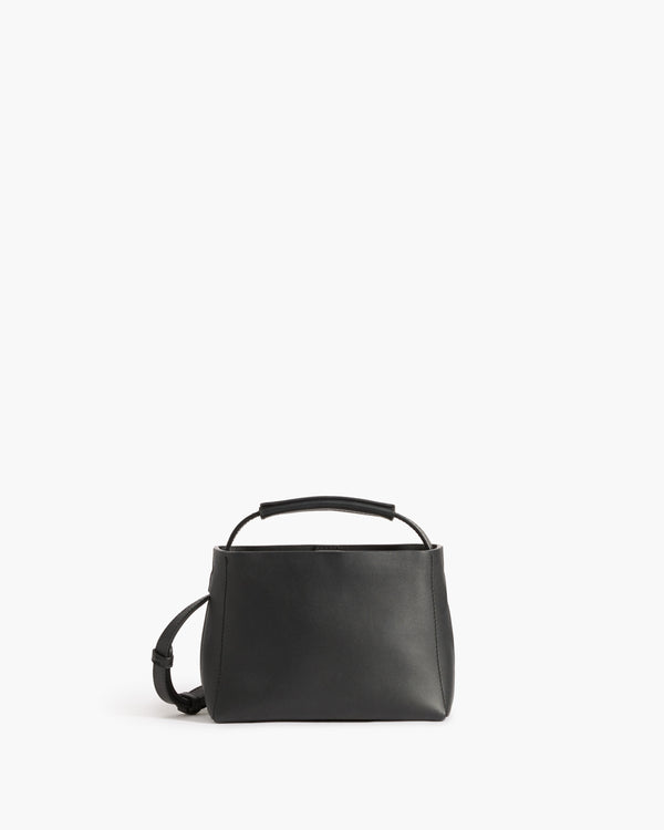 flattered Hedda Mini Handbag Leather Black
