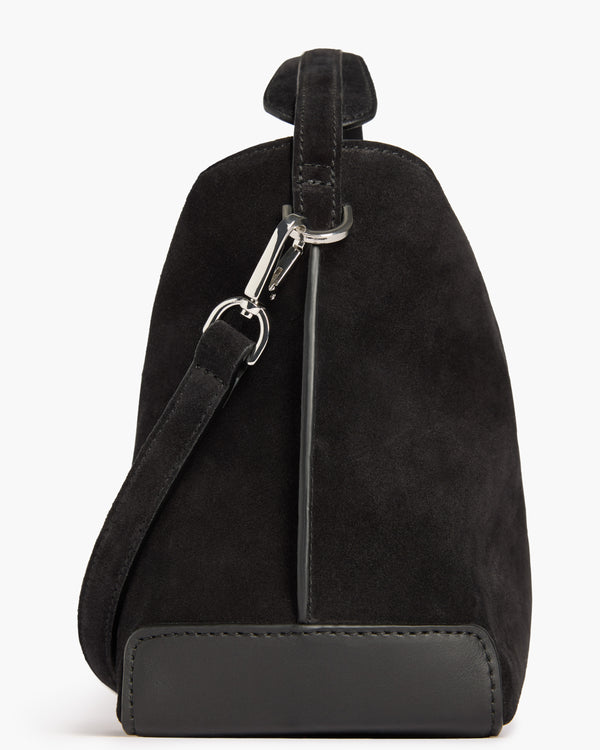 Flattered Helia Handbag Suede Black