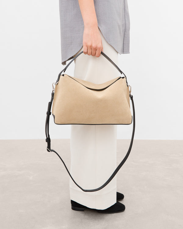 Flattered Helia Handbag Suede Sand