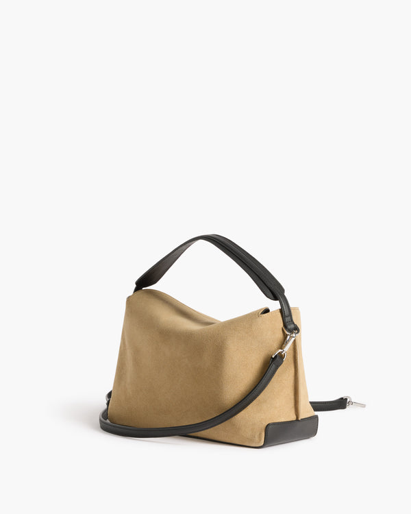 Flattered Helia Handbag Suede Sand