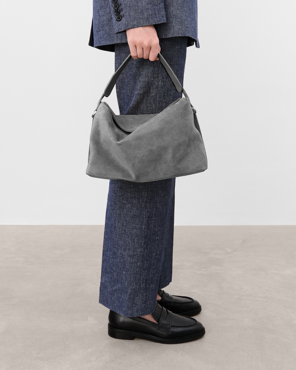 Flattered Hera Handbag Suede Grey
