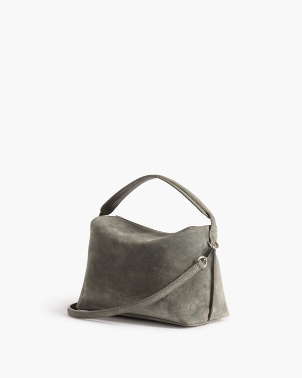 Flattered Hera Handbag Suede Grey