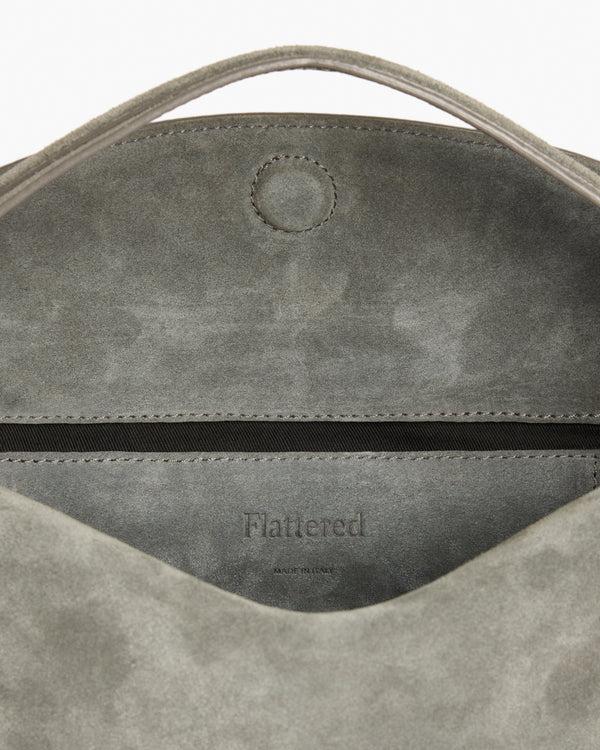 Flattered Hera Handbag Suede Grey