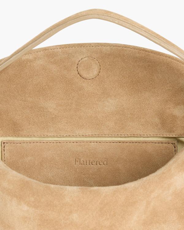 Flattered Hera Handbag Suede Sand