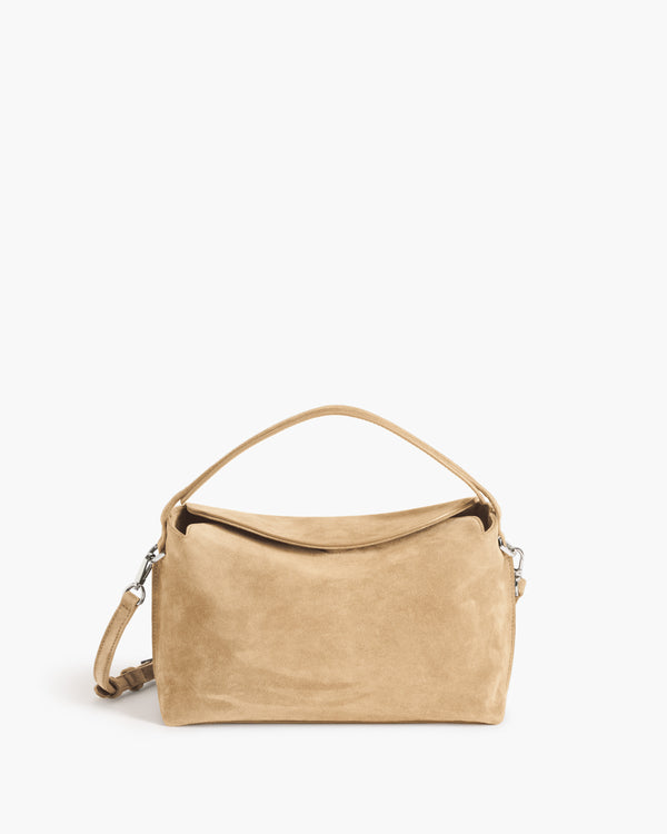 flattered Hera Handbag Suede Sand