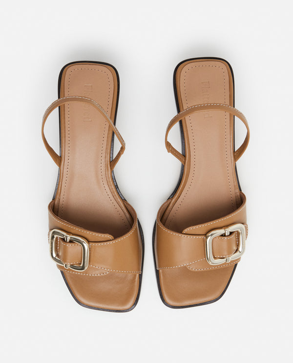 Flattered Jojo Leather Camel