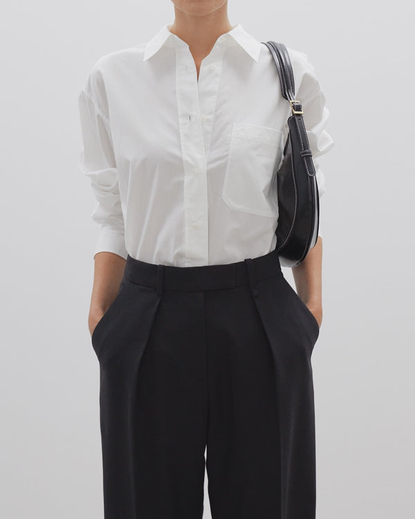 Flattered Lunar Shoulder Bag Leather Black