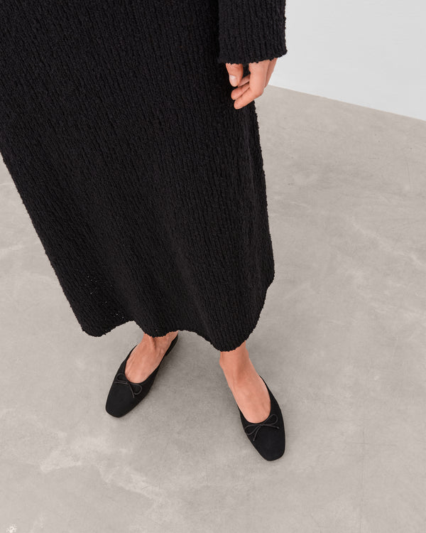 Flattered Malva Suede Black