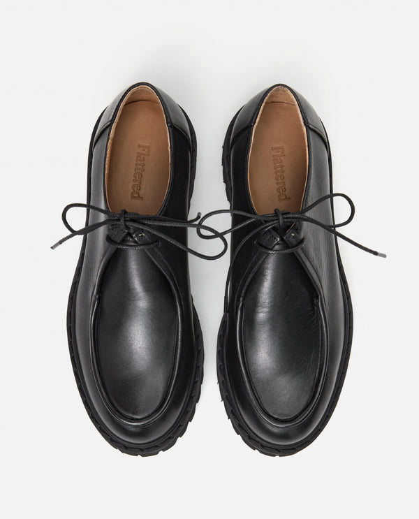 Flattered Marlon Leather Black