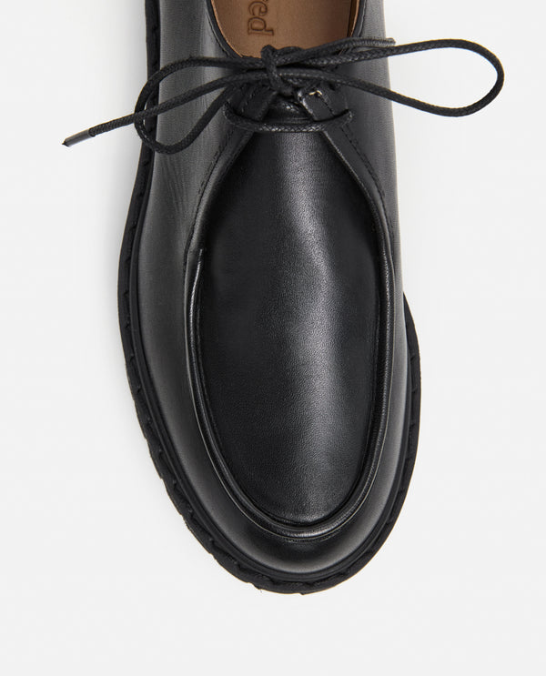 Flattered Marlon Leather Black