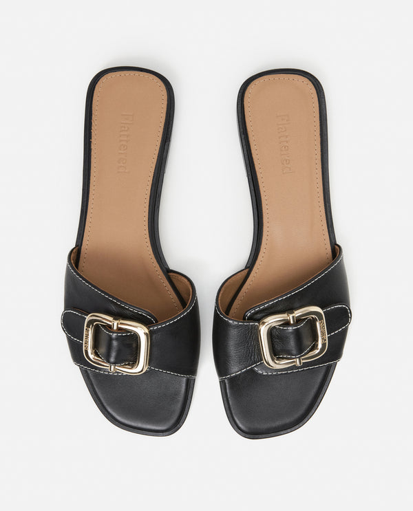 Flattered Mimi Leather Black