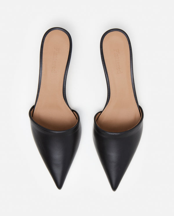 Flattered Noomi Leather Black