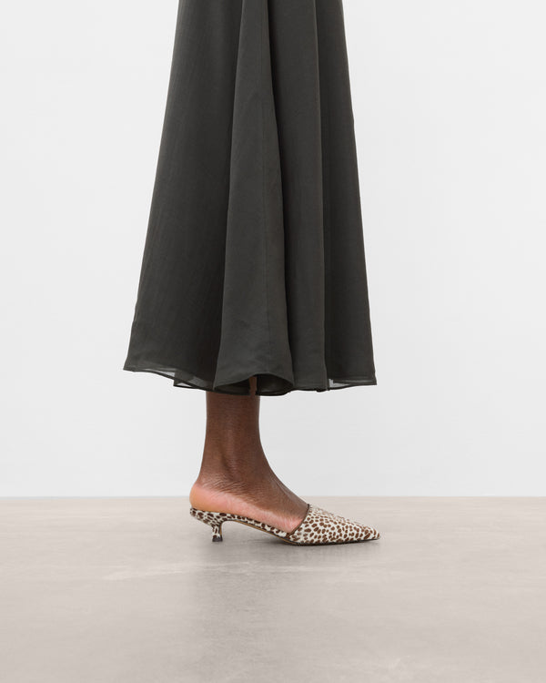 Flattered Noomi Leather Hair Chocolate Dot