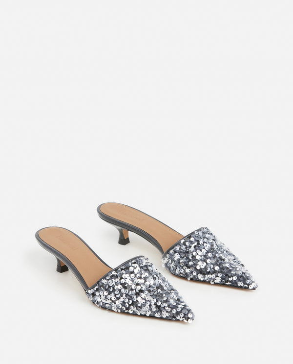 Flattered Noomi Sequins Stone Grey