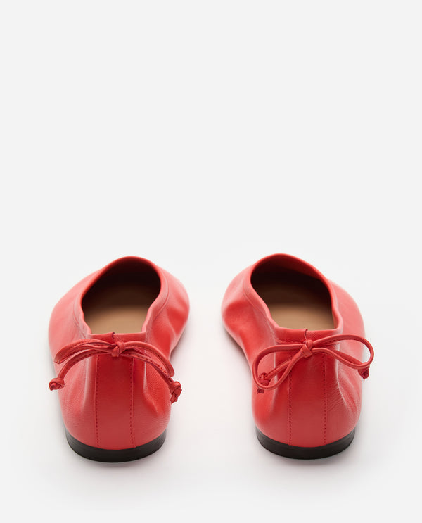 Flattered Pat Leather Poppy Red