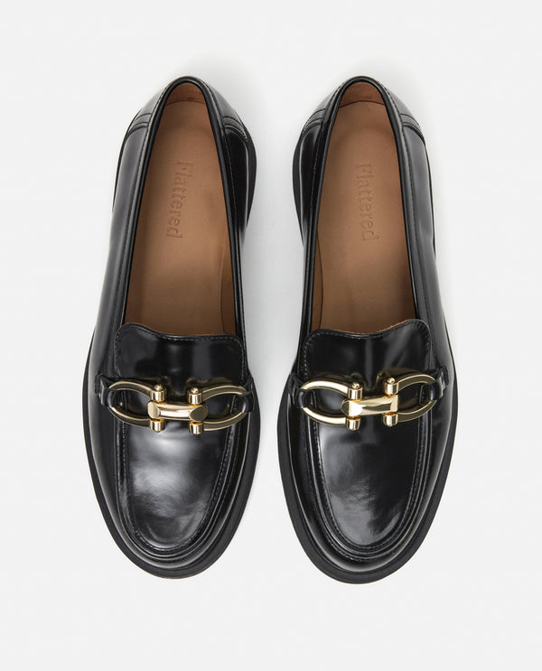 Flattered Samantha Leather Black