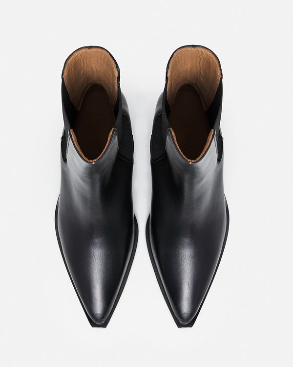 Flattered Sandra Leather Black