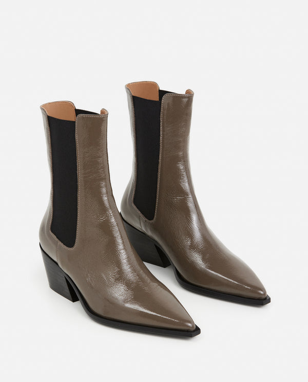 Flattered Sandra Leather Khaki