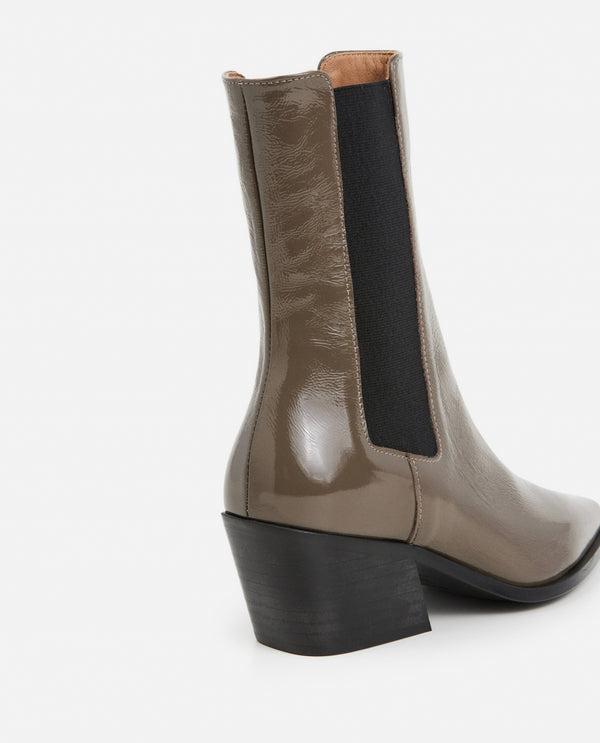 Flattered Sandra Leather Khaki