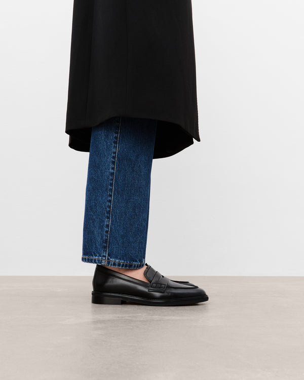 Flattered Sara Leather Black