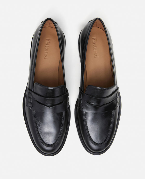 Flattered Sara Leather Black