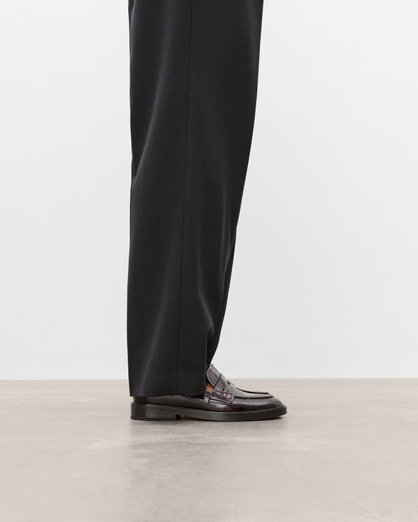 Flattered Sara Leather Patent Burgundy