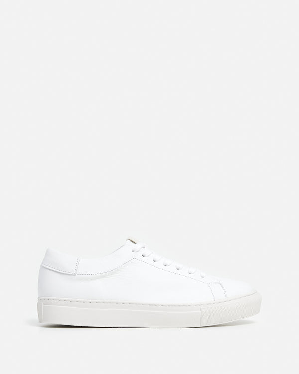 flattered Stockholm Leather White