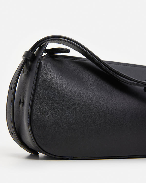 Flattered Tuna Shoulder Bag Leather Black