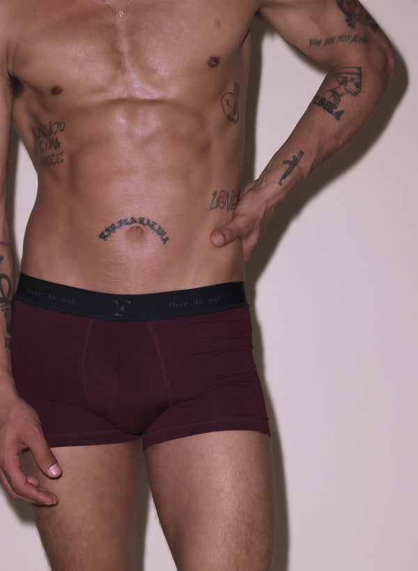 fleur du mal Men's Boxer Brief blackberry