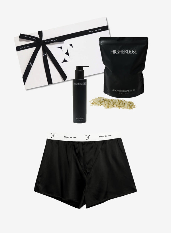 fleur du mal Oxytocin Gift Set black