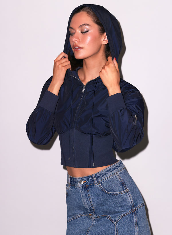fleur du mal Trackstar Jacket nocturnal navy
