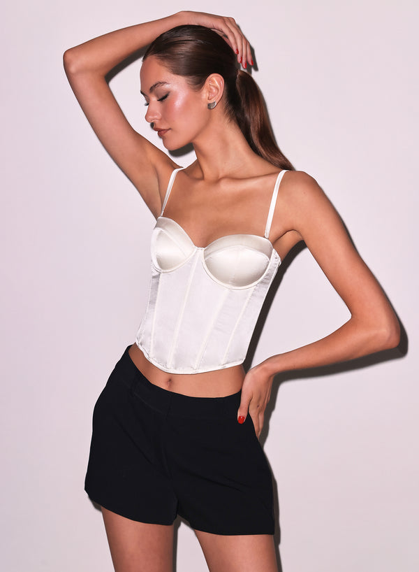 fleur du mal Tuxedo Short black