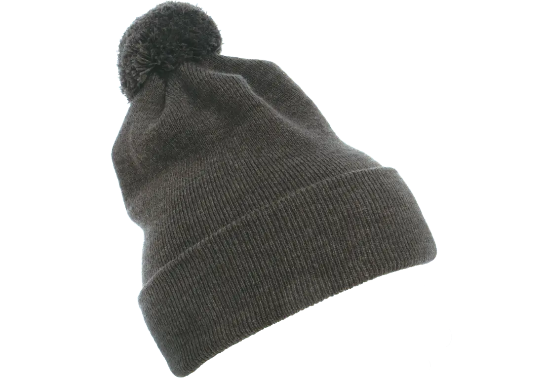Flex Fit YP Classics® Cuffed Pom Pom Knit Beanie