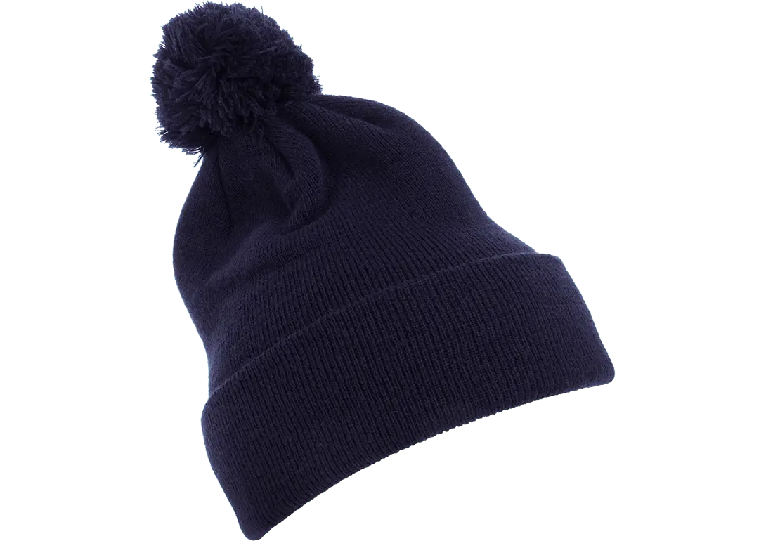Flex Fit YP Classics® Cuffed Pom Pom Knit Beanie