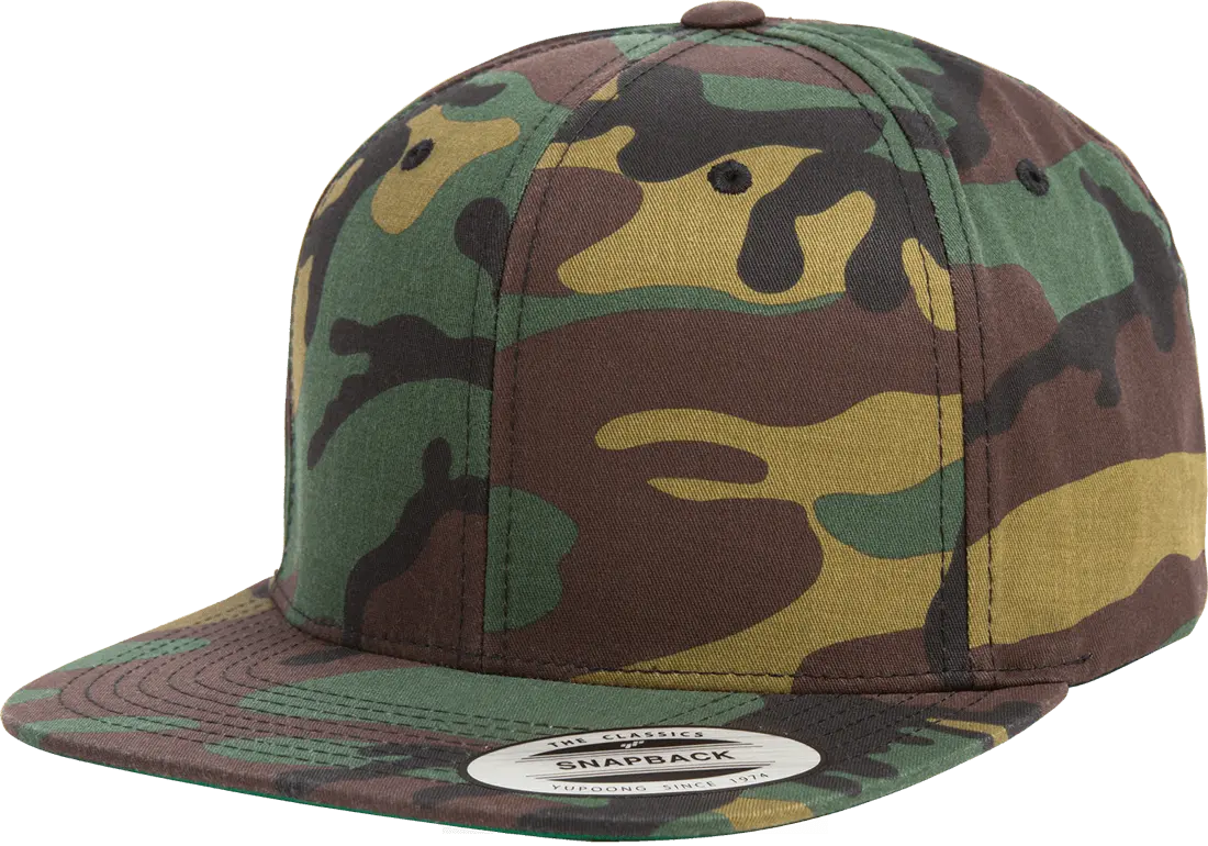 Flex Fit YP Classics® Premium Snapback Camo Cap
