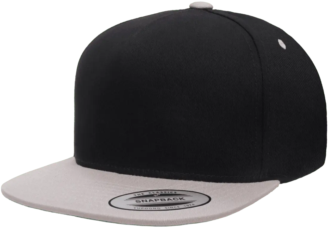 Flex Fit YP Classics® 5-panel Cotton Twill Snapback Cap - 2-tone